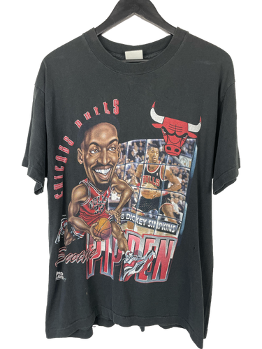 VINTAGE SCOTTIE PIPPEN PRO PLAYER 'SS' TEE - LARGE