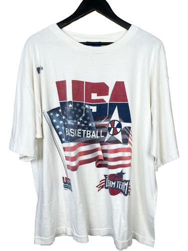 VINTAGE USA DREAM TEAM 'SS' TEE - XL