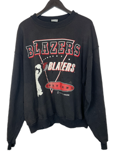 VINTAGE PORTLAND TRAILBLAZERS JUMPER - LARGE