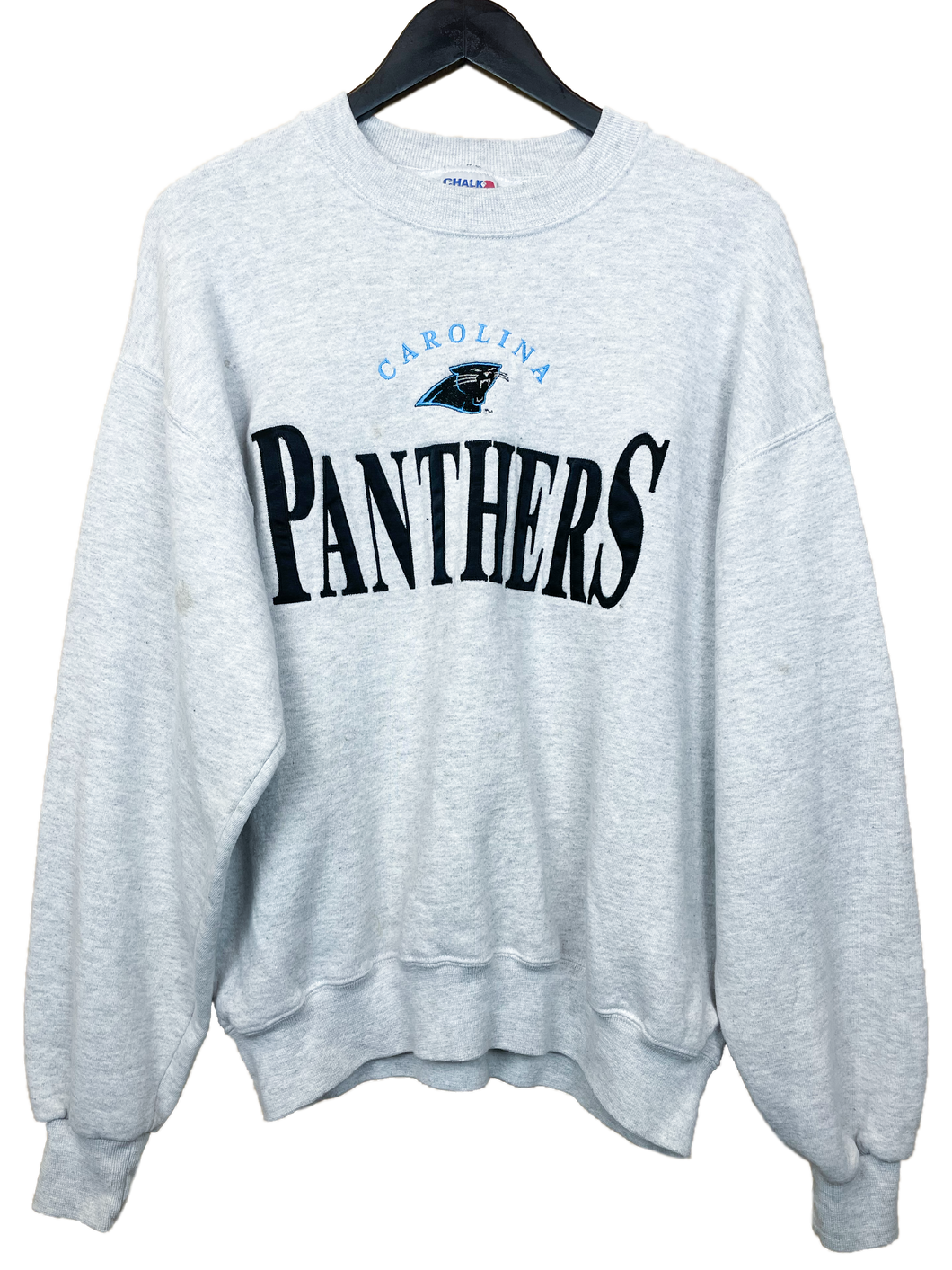 VINTAGE CAROLINA PANTHERS JUMPER - LARGE