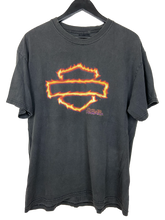 Load image into Gallery viewer, HARLEY DAVIDSON FLAME LOGO TEE - LARGE