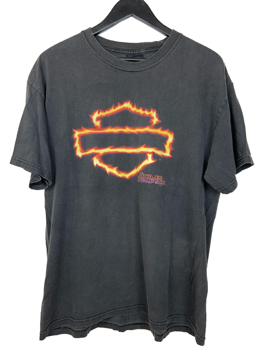 HARLEY DAVIDSON FLAME LOGO TEE - LARGE
