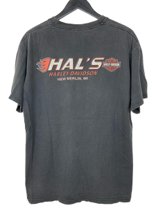 HARLEY DAVIDSON FLAME LOGO TEE - LARGE