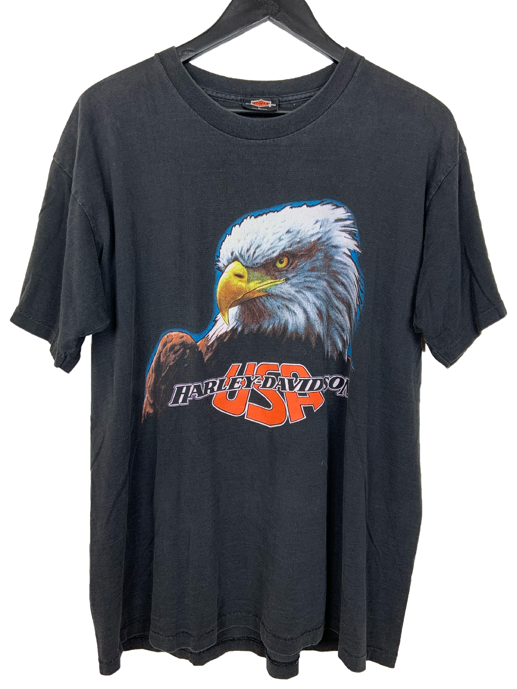 VINTAGE HARLEY DAVIDSON EAGLE 'SS' TEE - LARGE