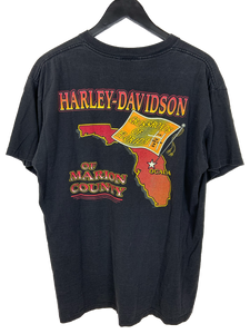 VINTAGE HARLEY DAVIDSON EAGLE 'SS' TEE - LARGE