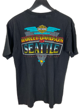 Load image into Gallery viewer, 1993 HARLEY DAVIDSON SEATTLE &#39;SS&#39; TEE - MEDIUM