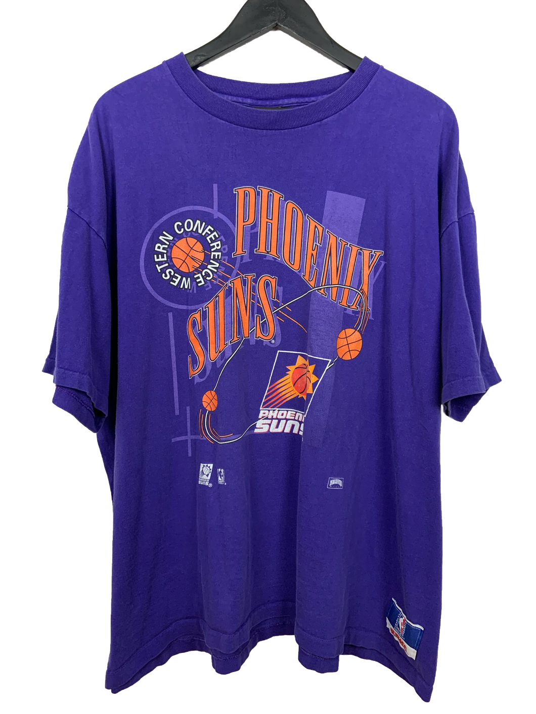 VINTAGE NUTMEG MILLS PHOENIX SUNS 'SS' TEE - XL