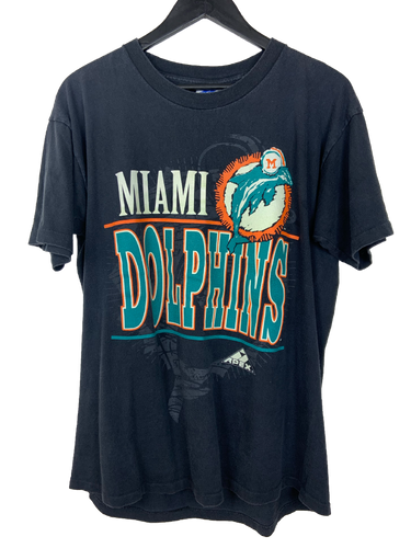 VINTAGE MIAMI DOLPHINS 'SS' TEE - LARGE