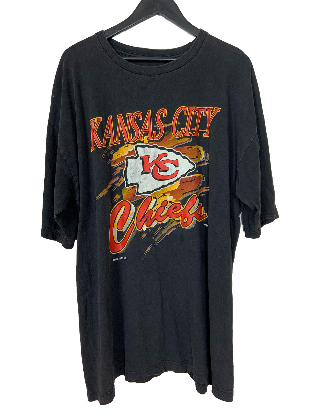 1995 KANSAS CITY CHIEFS 'SS' TEE - XL