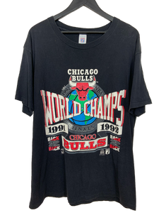 1992 CHICAGO BULLS WORLD CHAMPS 'SS' TEE - XL
