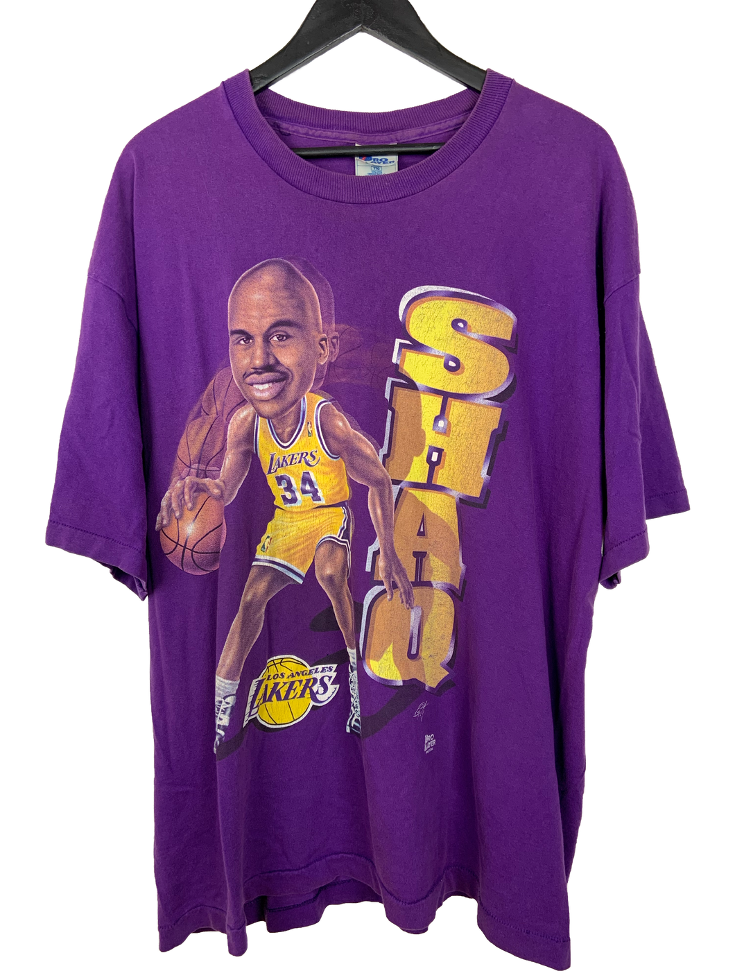 VINTAGE SHAQ PRO PLAYER 'SS' TEE - XXL