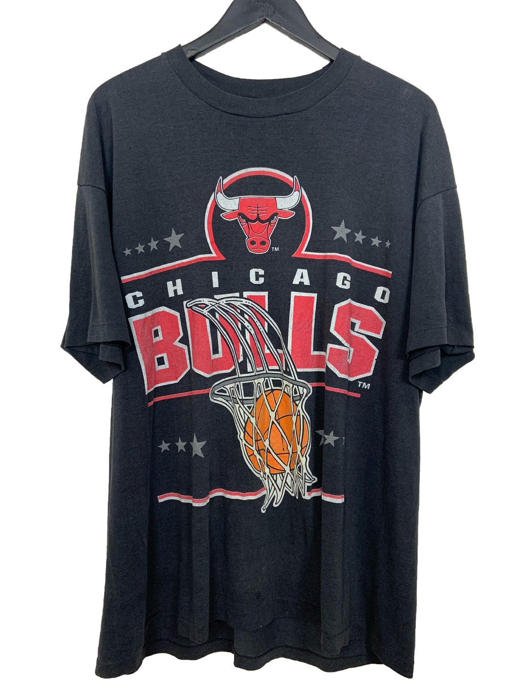 VINTAGE CHICAGO BULLS 'SS' TEE - XL