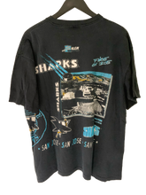 Load image into Gallery viewer, VINTAGE SAN JOSE SHARKS SALEM &#39;SS&#39; TEE - XL