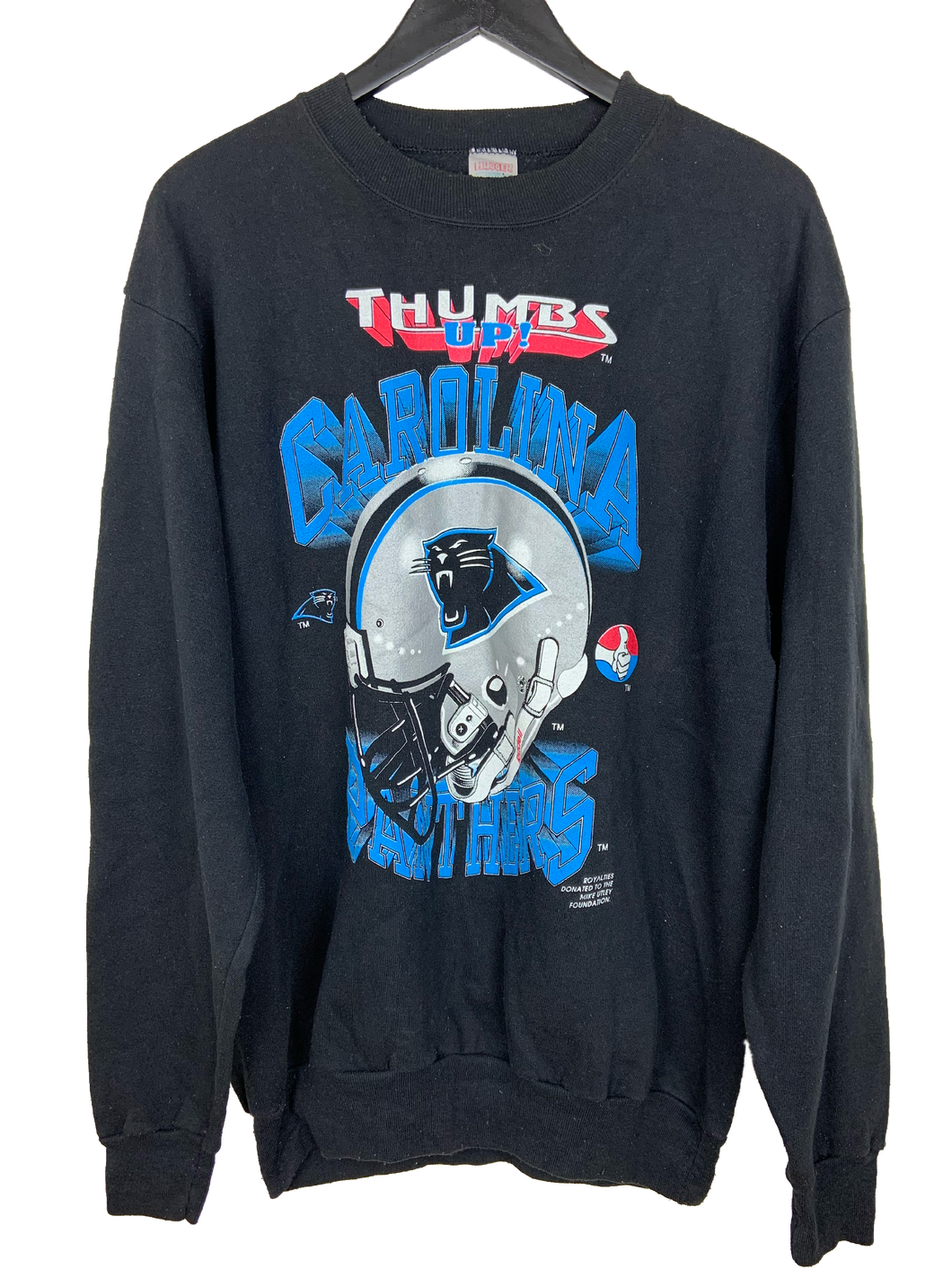 VINTAGE CAROLINA PANTHERS JUMPER - XL