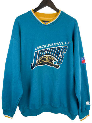 VINTAGE JACKSONVILLE JAGUARS STARTER JUMPER - XL