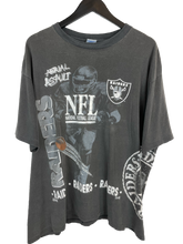 Load image into Gallery viewer, 1991 LA RAIDERS AOP &#39;SS&#39; TEE - XXL