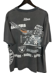 1991 LA RAIDERS AOP 'SS' TEE - XXL