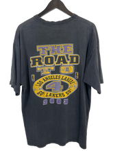 Load image into Gallery viewer, VINTAGE LA LAKERS ROAD TO 4 RINGS TEE - XL