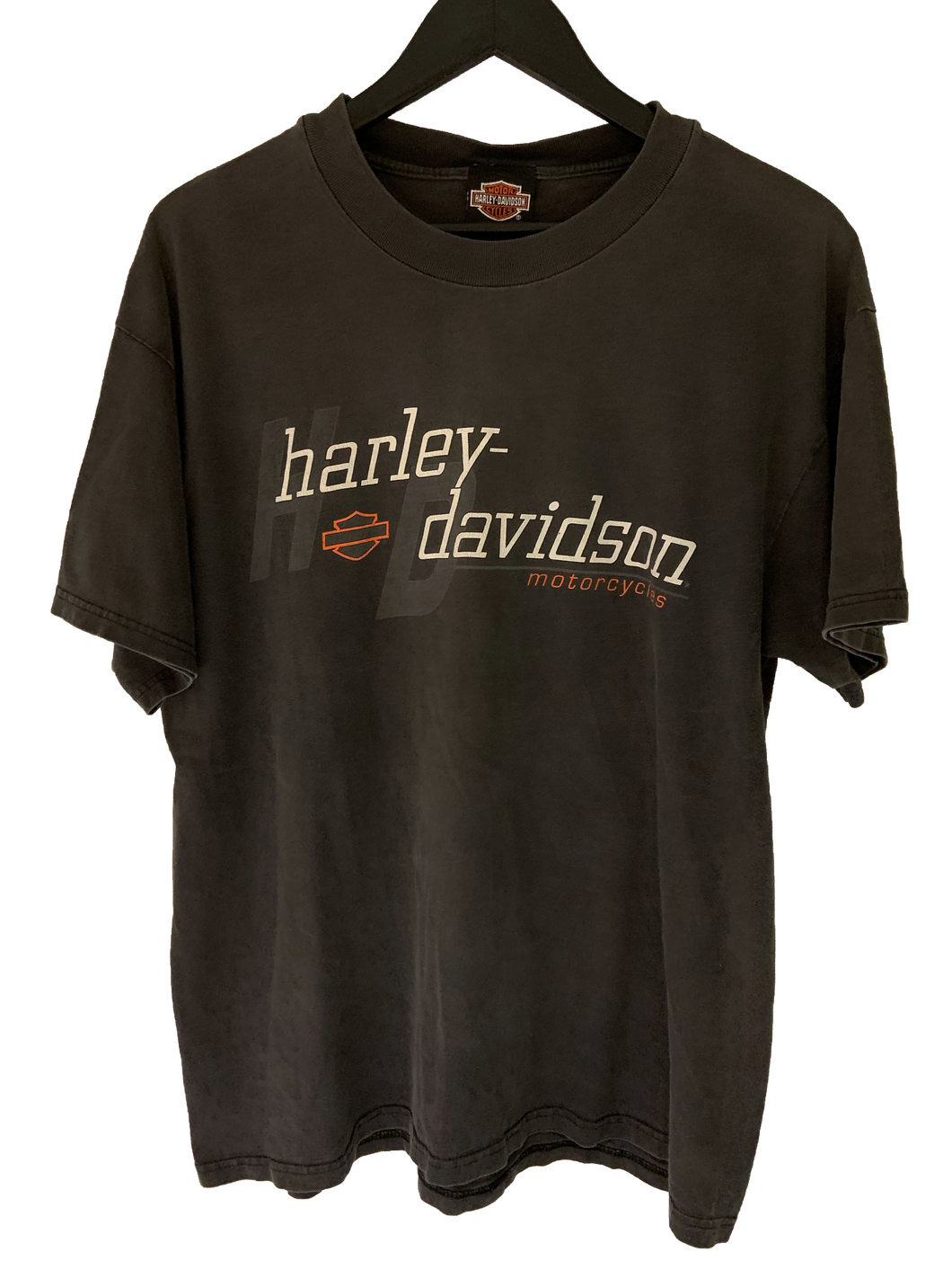 1998 HARLEY DAVIDSON SPELLOUT TEE - MEDIUM