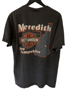 1998 HARLEY DAVIDSON SPELLOUT TEE - MEDIUM