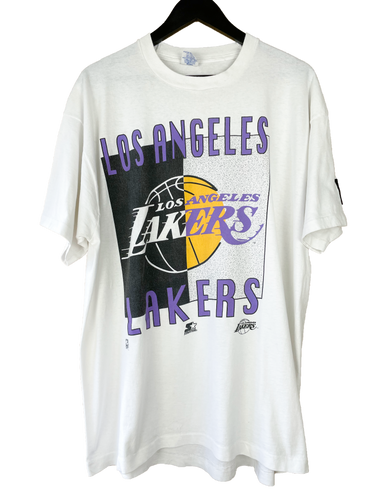 VINTAGE LA LAKERS STARTER 'SS' TEE - XL