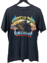 Load image into Gallery viewer, 1992 HARLEY DAVIDSON AMERICAN PRIDE &#39;SS&#39; TEE - LARGE