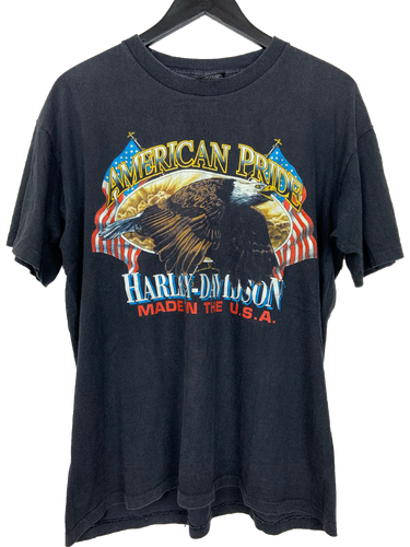 1992 HARLEY DAVIDSON AMERICAN PRIDE 'SS' TEE - LARGE