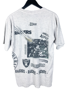 1991 LA RAIDERS SALEM 'SS' TEE - LARGE