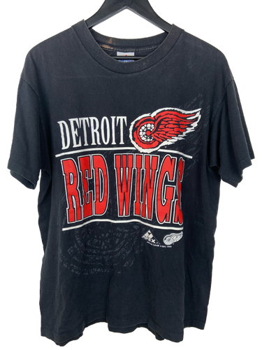 1993 DETROIT RED WINGS 'SS' TEE - LARGE