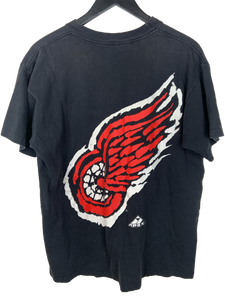 1993 DETROIT RED WINGS 'SS' TEE - LARGE