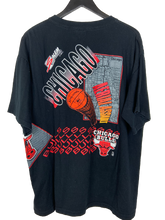 Load image into Gallery viewer, 1991 CHICAGO BULLS ALL OVER PRINT SALEM &#39;SS&#39; TEE - LARGE