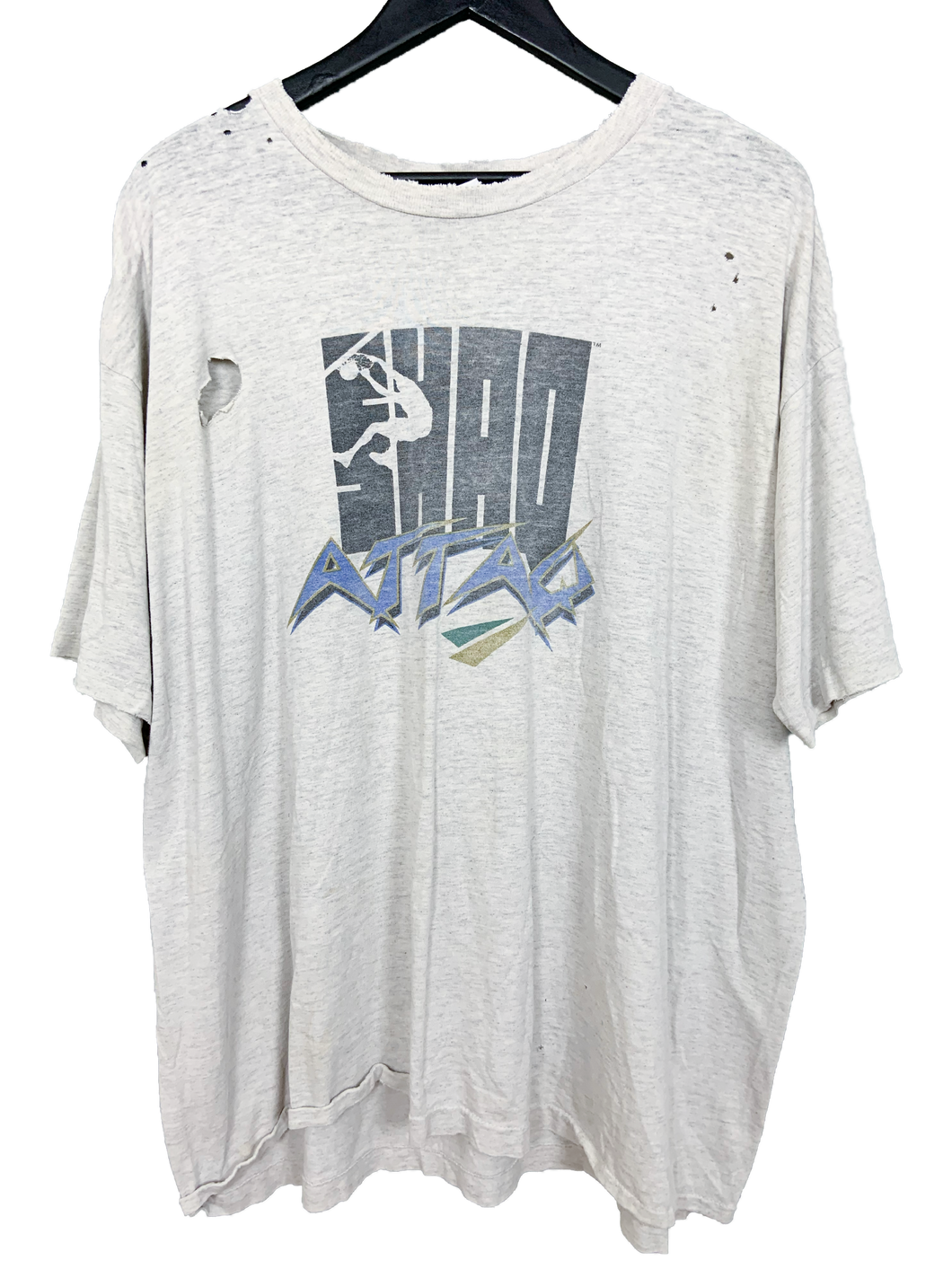 VINTAGE SHAQ ATTACK REEBOK 'SS' TEE - XXL