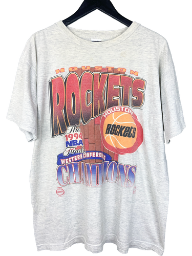 1994 HOUSTON ROCKETS NBA FINALS 'SS' TEE - LARGE