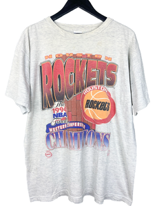 1994 HOUSTON ROCKETS NBA FINALS 'SS' TEE - LARGE