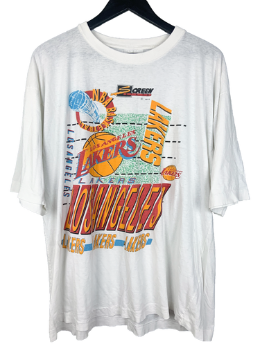 1993 LA LAKERS 'SS' TEE - XL