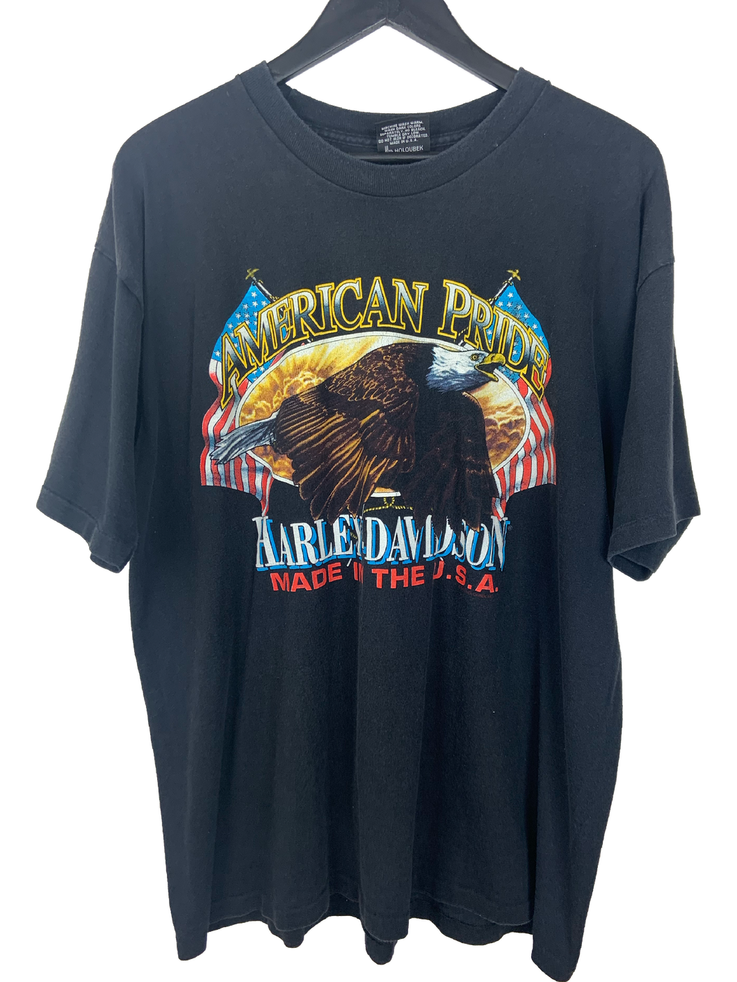 1992 HARLEY DAVIDSON CALIFORNIA 'SS' TEE - XL