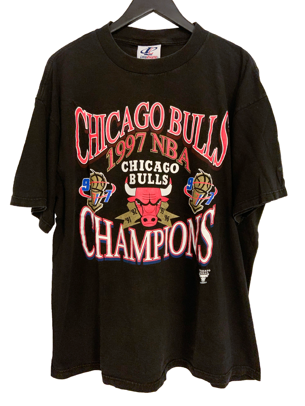 1997 CHICAGO BULLS CHAMPIONS TEE - XL