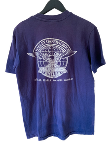1991 RALLIES HARLEY DAVIDSON 'SS' TEE - LARGE