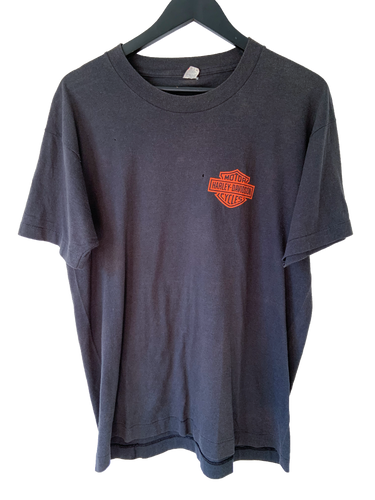 80'S HARLEY DAVIDSON POCKET LOGO 'SS' TEE - XL
