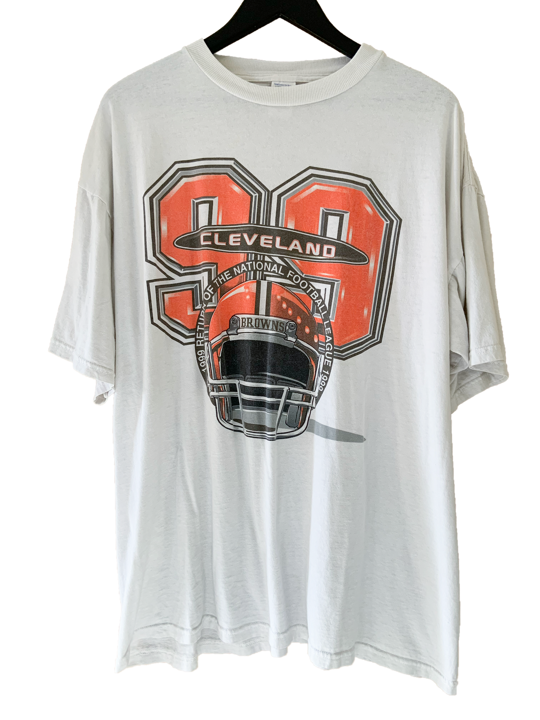 1999 CLEVELAND BROWNS LOGO 7 TEE - XXL
