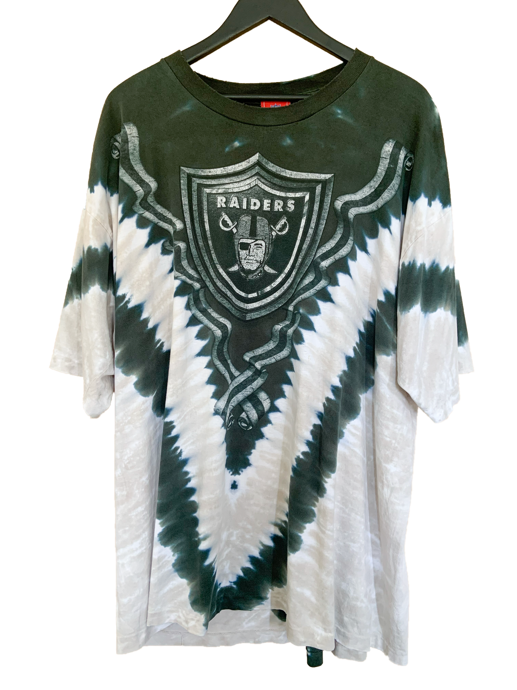 RAIDERS TYE DYE 'SS' TEE - XXL
