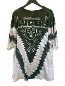 RAIDERS TYE DYE 'SS' TEE - XXL