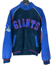 Load image into Gallery viewer, NEW YORK GIANTS SUEDE BOMBER JACKET - XL