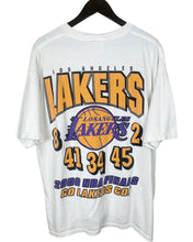 Load image into Gallery viewer, RARE LOS ANGELES LAKERS NBA FINALS TEE - XL