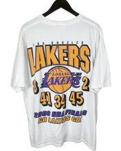 Load image into Gallery viewer, RARE LOS ANGELES LAKERS NBA FINALS TEE - XL