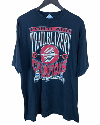 1992 PORTLAND TRAILBLAZERS CHAMPS 'SS' TEE - XL