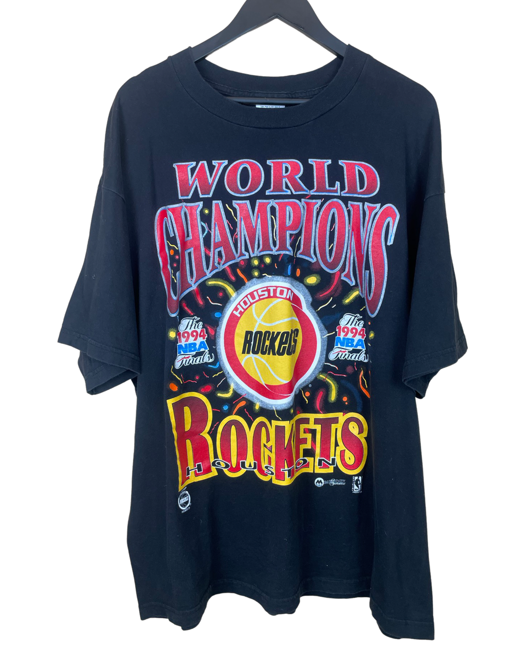 1994 HOUSTON ROCKETS WORLD CHAMPIONS TEE - XL
