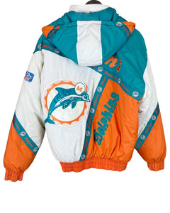 MIAMI DOLPHINS PRO PLAYER JACKET - MEDIUM