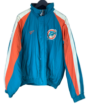Load image into Gallery viewer, VINTAGE MIAMI DOLPHINS REEBOK JACKET - LARGE