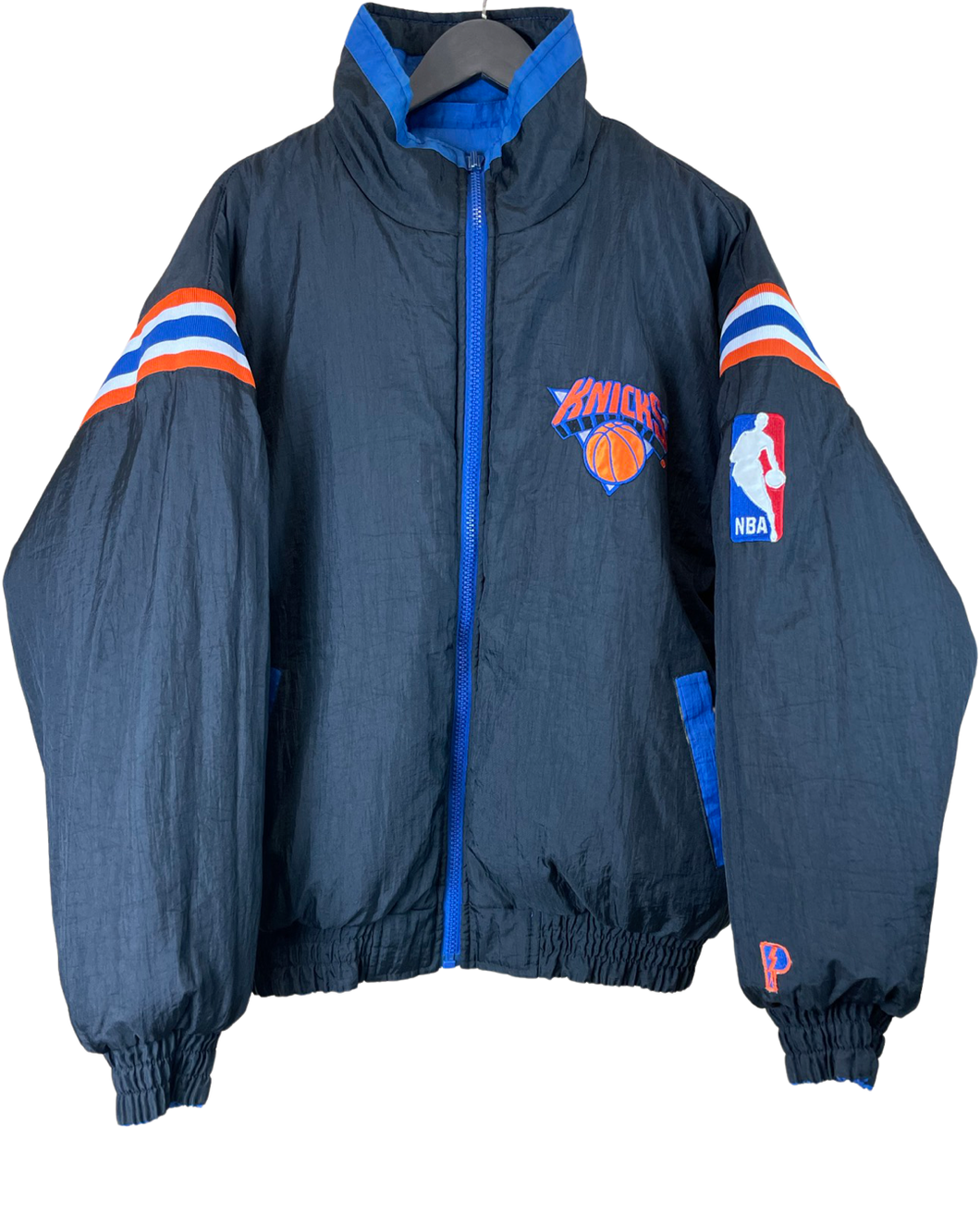NEW YORK KNICKS PRO PLAYER REVERSIBLE JACKET LARGE The Social